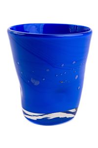 Immagine di BICCHERE VETRO SOFFIATO SAMOA BLU CERAMIC